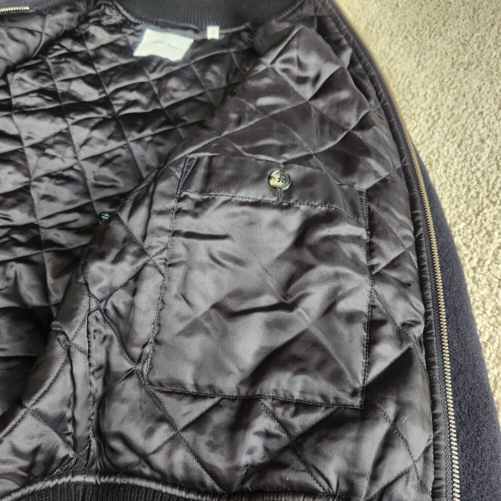NWOT Wilfred Free 100% Merino Wool Stable Jacket Bomber--RUNS BIG Aritzia - Picture 12 of 16